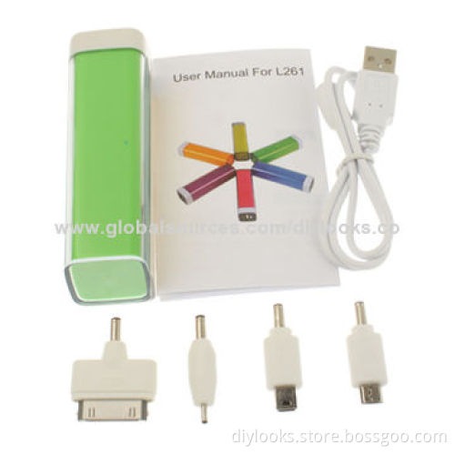 2,500mAh Portable Power Bank for iPhone 4 and 4S, OEM Orders Welcomed